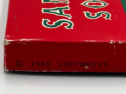 1960s Santa Soap Set - Boxed Hand-Painted Mini Soaps, Mid-Century Decor
