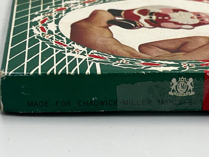 1960s Santa Soap Set - Boxed Hand-Painted Mini Soaps, Mid-Century Decor