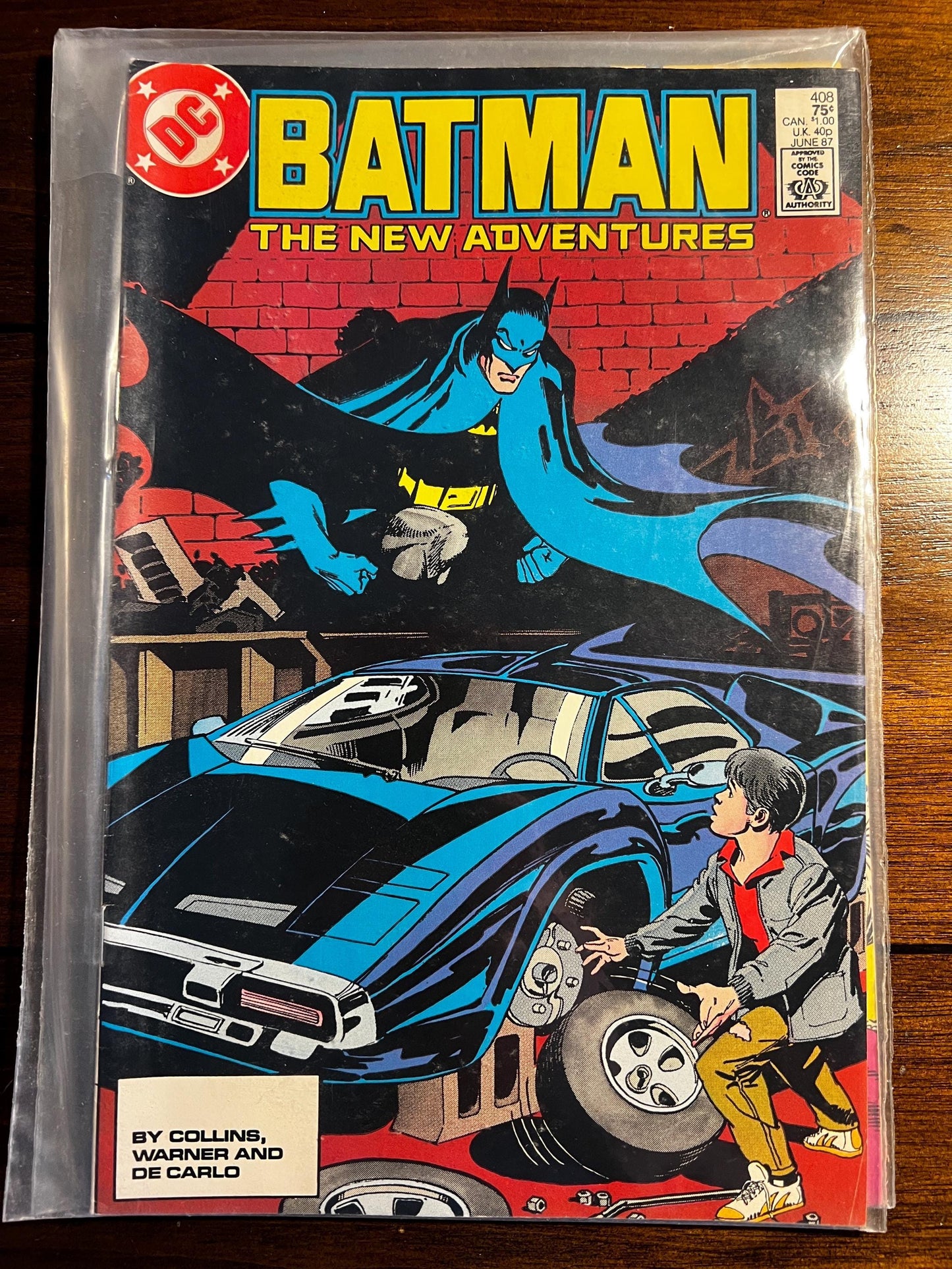 Batman 1987 Comic Lot (8 Issues #403–414) – Post-Crisis DC Copper Age Run