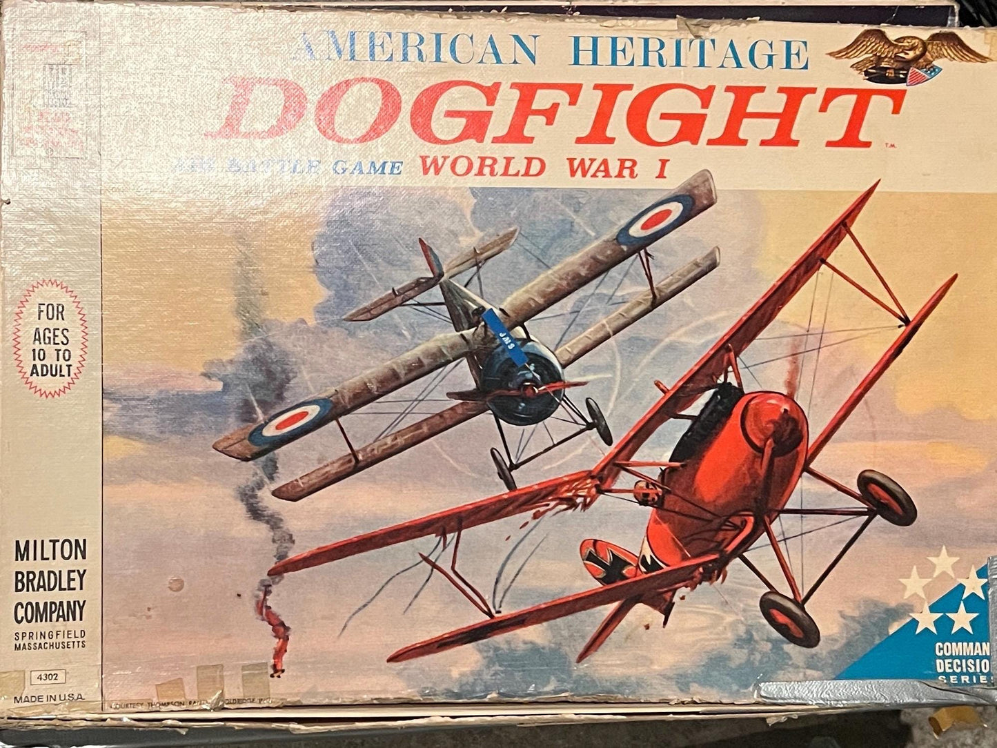 Board Games Vintage 1960s - Dogfight - Fascination - All Pro Football - Capitol and Presidents - Your Choice
