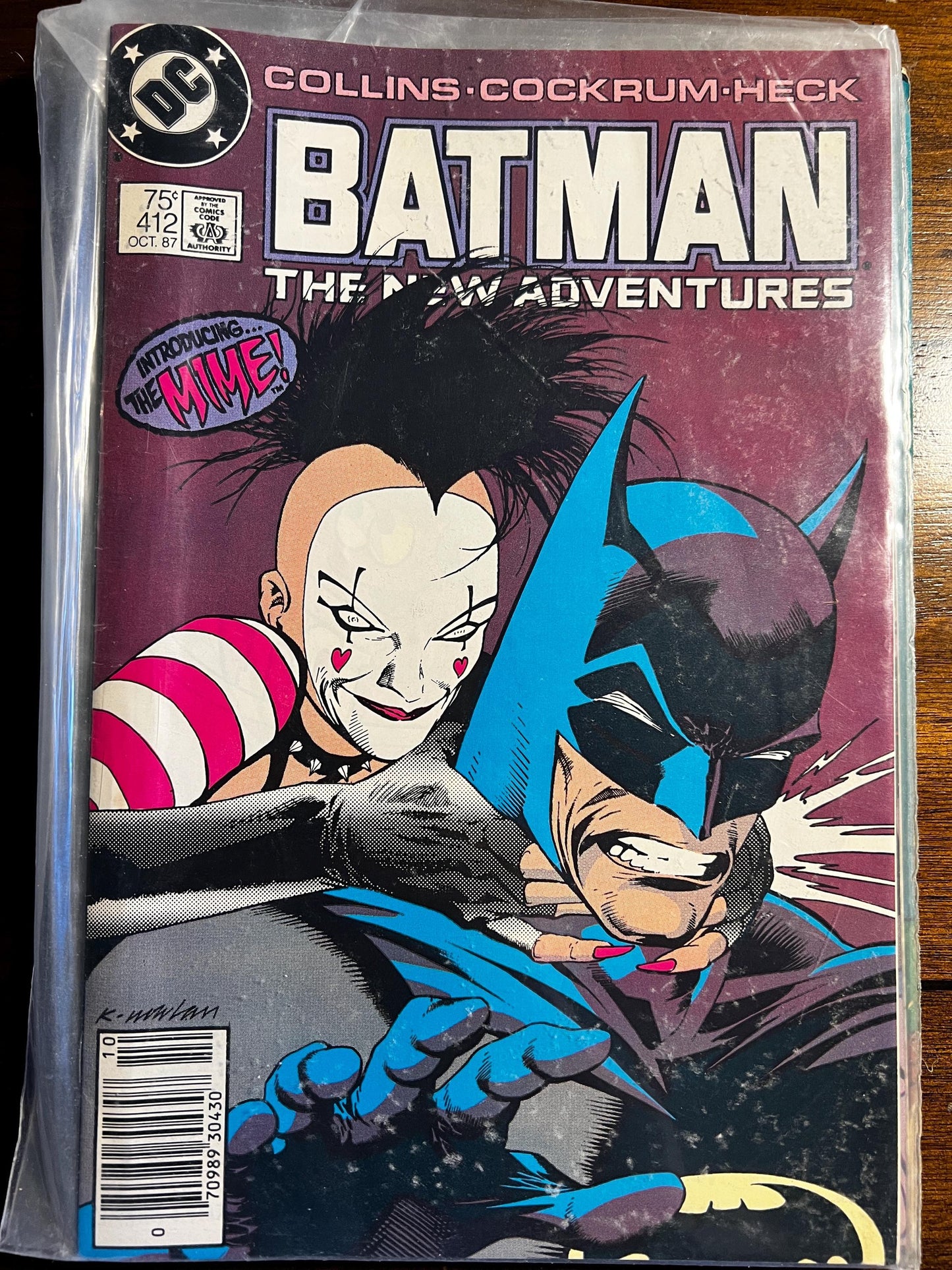 Batman 1987 Comic Lot (8 Issues #403–414) – Post-Crisis DC Copper Age Run