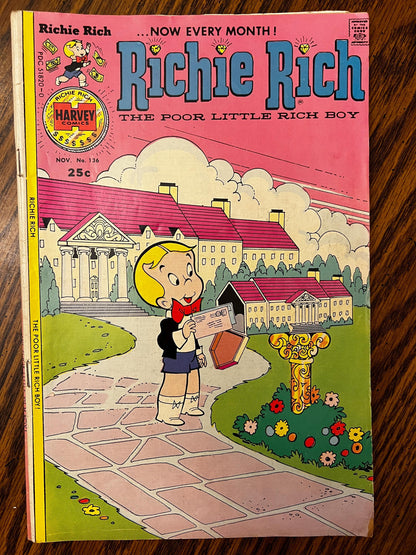 Richie Rich Classic Mixed Lot – Vintage Harvey Comics