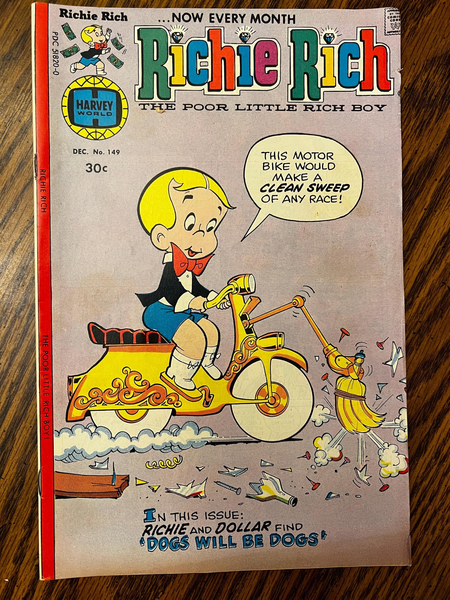 Richie Rich Classic Mixed Lot – Vintage Harvey Comics