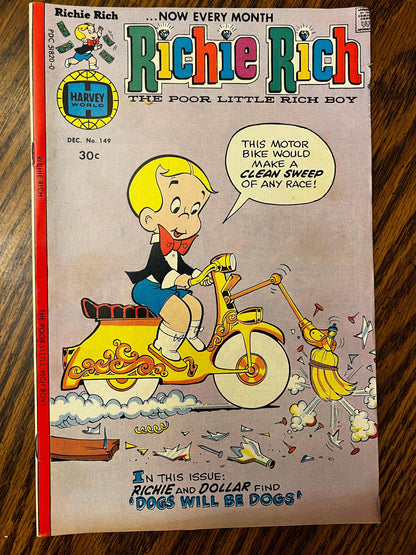 Richie Rich Classic Mixed Lot – Vintage Harvey Comics