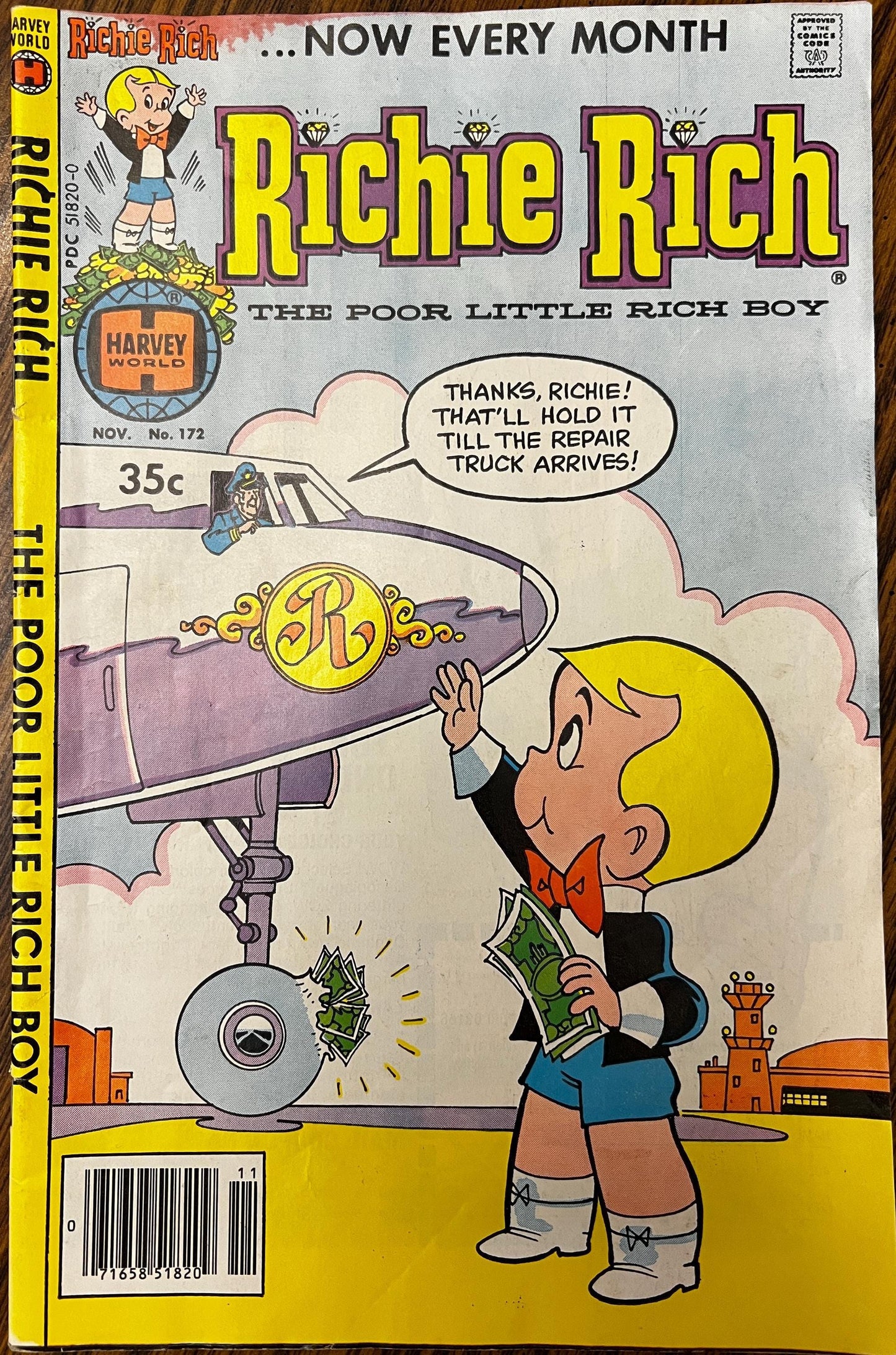 Richie Rich Classic Mixed Lot – Vintage Harvey Comics