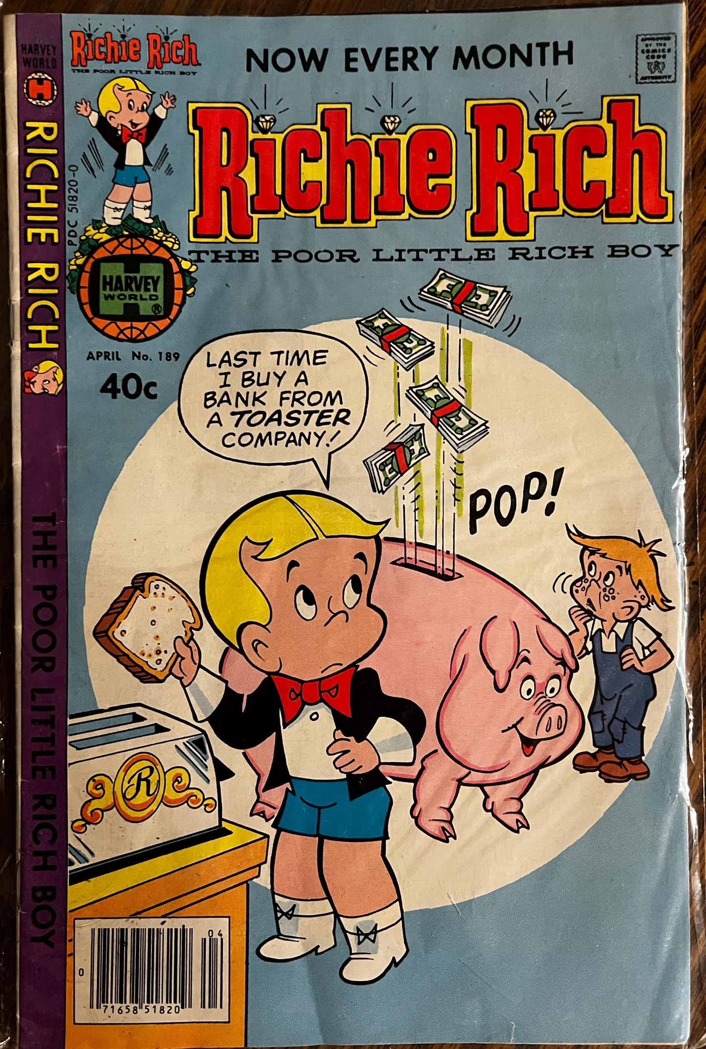 Richie Rich Classic Mixed Lot – Vintage Harvey Comics