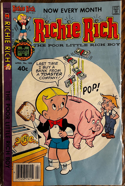 Richie Rich Classic Mixed Lot – Vintage Harvey Comics