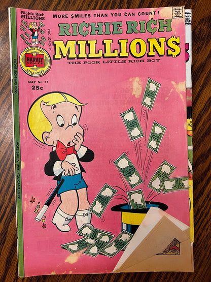 Richie Rich Money & Wealth Mega Lot – Vintage Harvey Comics