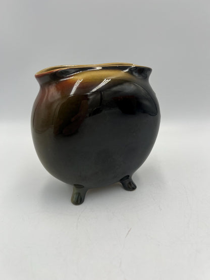 Vintage Rookwood 1890s/1900s Daisy Motif Triangular Pitcher and Small Vase - RARE pair - Constance Baker