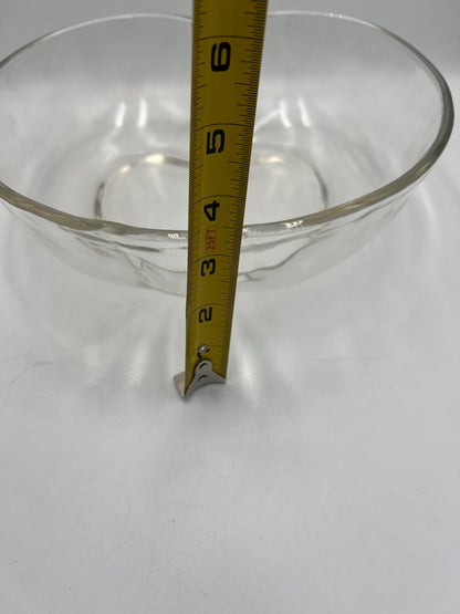 Vintage Hazel Atlas Clear Apple Themed Serving Set