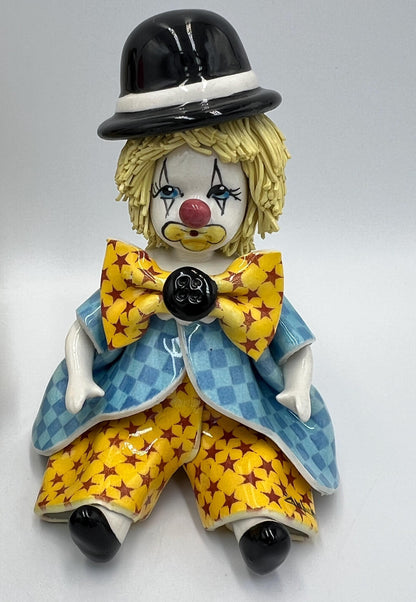Vintage Clown Figurine Collection | Zampiva and More | Porcelain & Ceramic Circus Clowns | Sold Individually