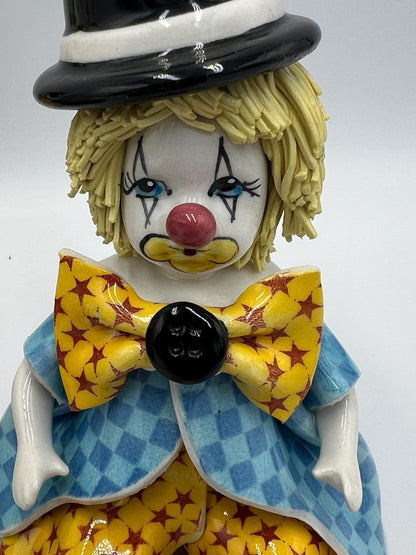 Vintage Clown Figurine Collection | Zampiva and More | Porcelain & Ceramic Circus Clowns | Sold Individually