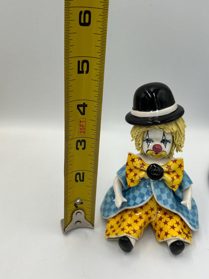 Vintage Clown Figurine Collection | Zampiva and More | Porcelain & Ceramic Circus Clowns | Sold Individually