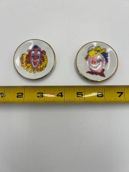 Vintage Clown Figurine Collection | Zampiva and More | Porcelain & Ceramic Circus Clowns | Sold Individually