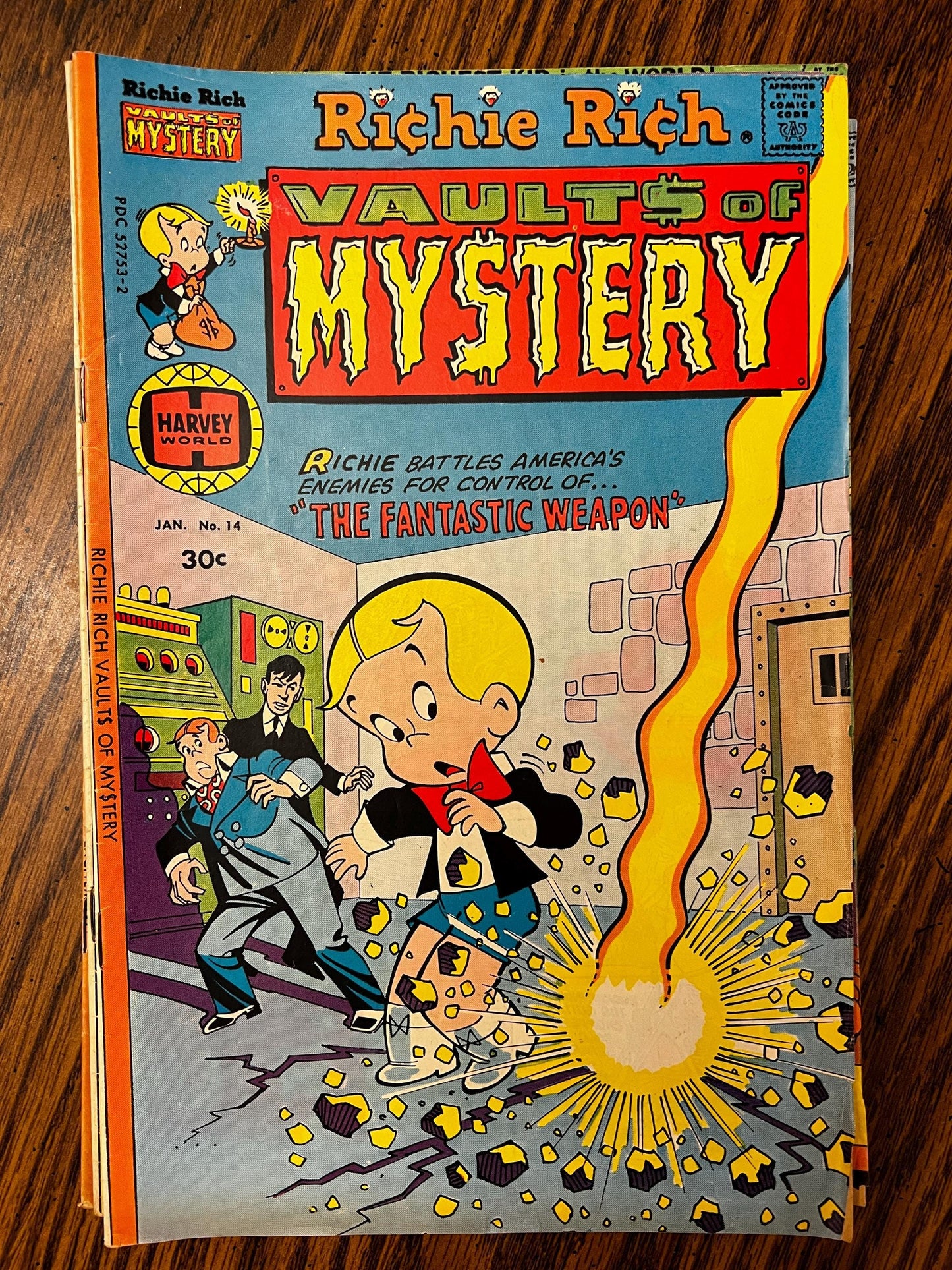 Richie Rich Adventure, Gems & Mystery Lot – Vintage Harvey Comics