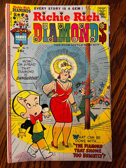 Richie Rich Adventure, Gems & Mystery Lot – Vintage Harvey Comics