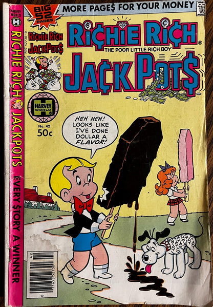 Richie Rich Adventure, Gems & Mystery Lot – Vintage Harvey Comics