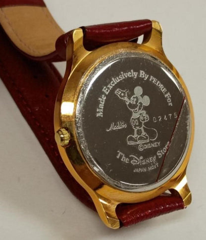 Aladdin Watch by Pedre - New - Never Used - CoA Included - Disney Watch 1990s Vintage