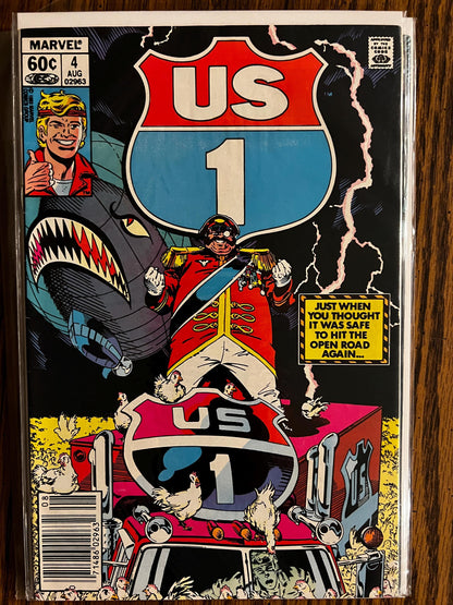 11-Comic Bronze Age MARVEL Collector's Lot! - Cap, Howard the Duck, Logan's Run, US 1, Team America!