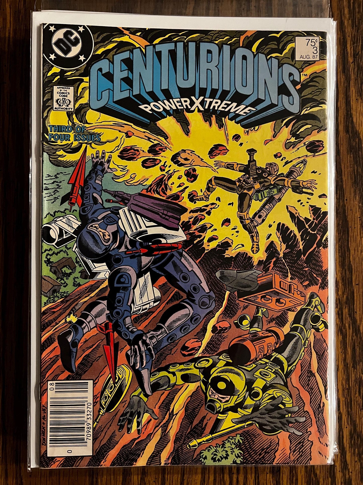 8-Comic High-Grade 80s/90s "Media/Toy" Lot! - STAR TREK (Complete Set!) - Centurions & MASK!