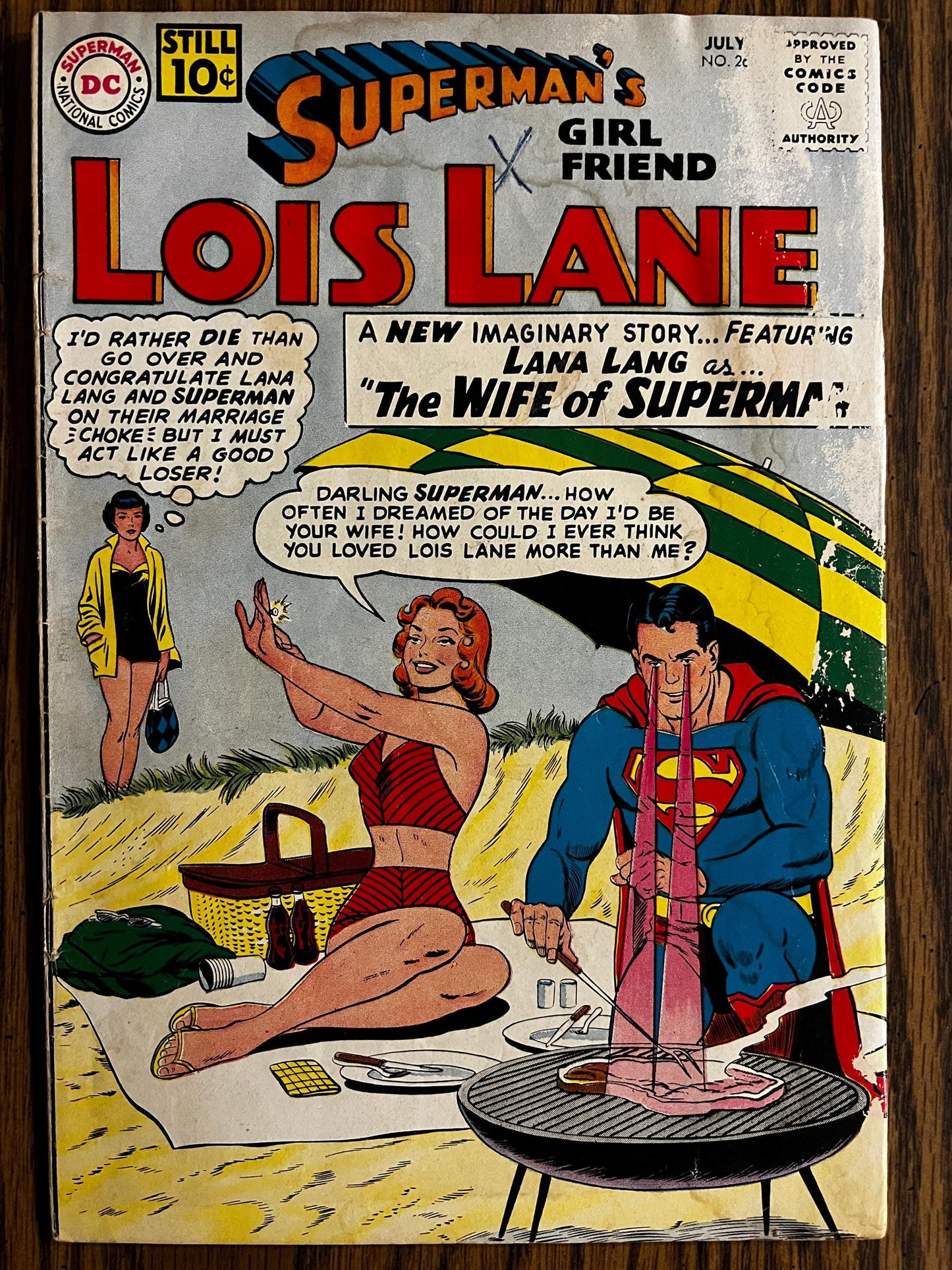5-Comic Silver Age SUPERMAN FAMILY Lot - Lois Lane & Jimmy Olsen - 10c and 12c 1960s DC!