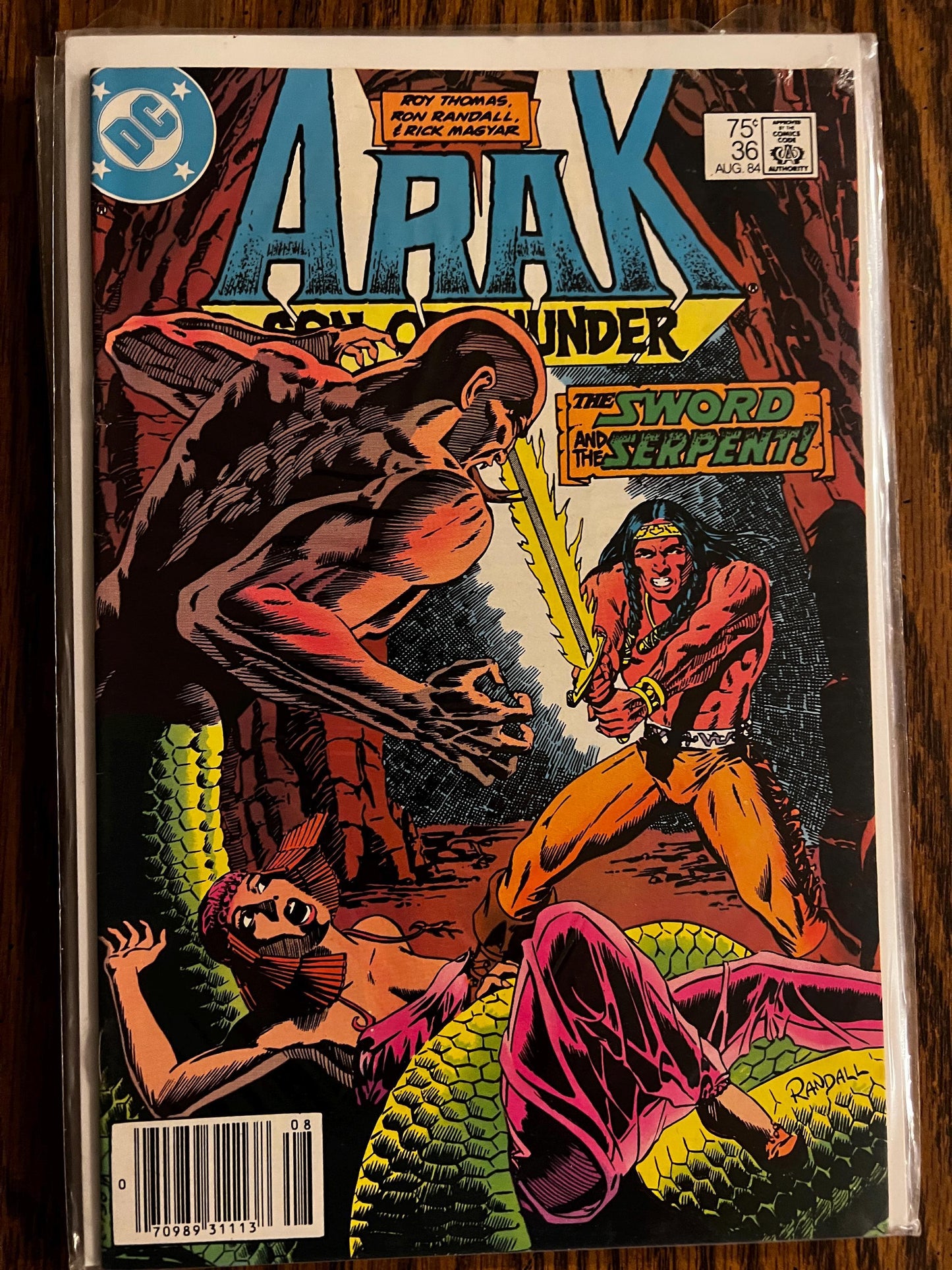 7-Comic Bronze Age DC "Sword & Sorcery" Lot - 4x ARAK Son of Thunder and 3x The Warlord - High Grade!