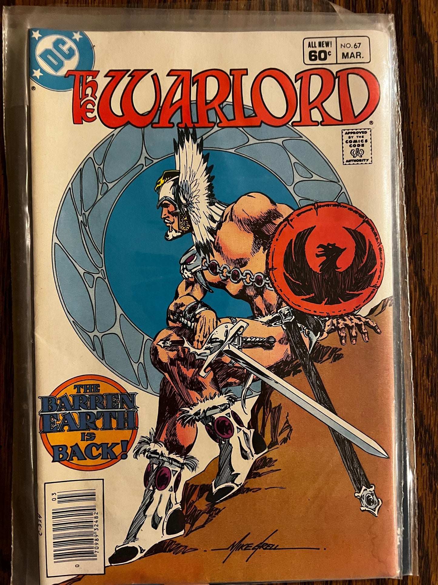 7-Comic Bronze Age DC "Sword & Sorcery" Lot - 4x ARAK Son of Thunder and 3x The Warlord - High Grade!