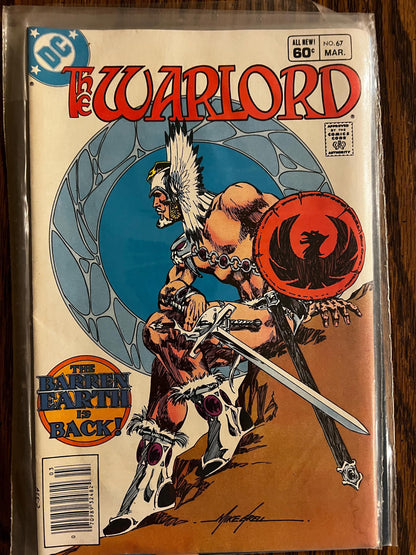 7-Comic Bronze Age DC "Sword & Sorcery" Lot - 4x ARAK Son of Thunder and 3x The Warlord - High Grade!