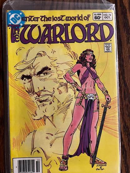 7-Comic Bronze Age DC "Sword & Sorcery" Lot - 4x ARAK Son of Thunder and 3x The Warlord - High Grade!