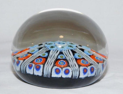 Vintage Glass Millefiori and Unique Large Swirl Paperweights: Handcrafted Collectible Art. Your choice
