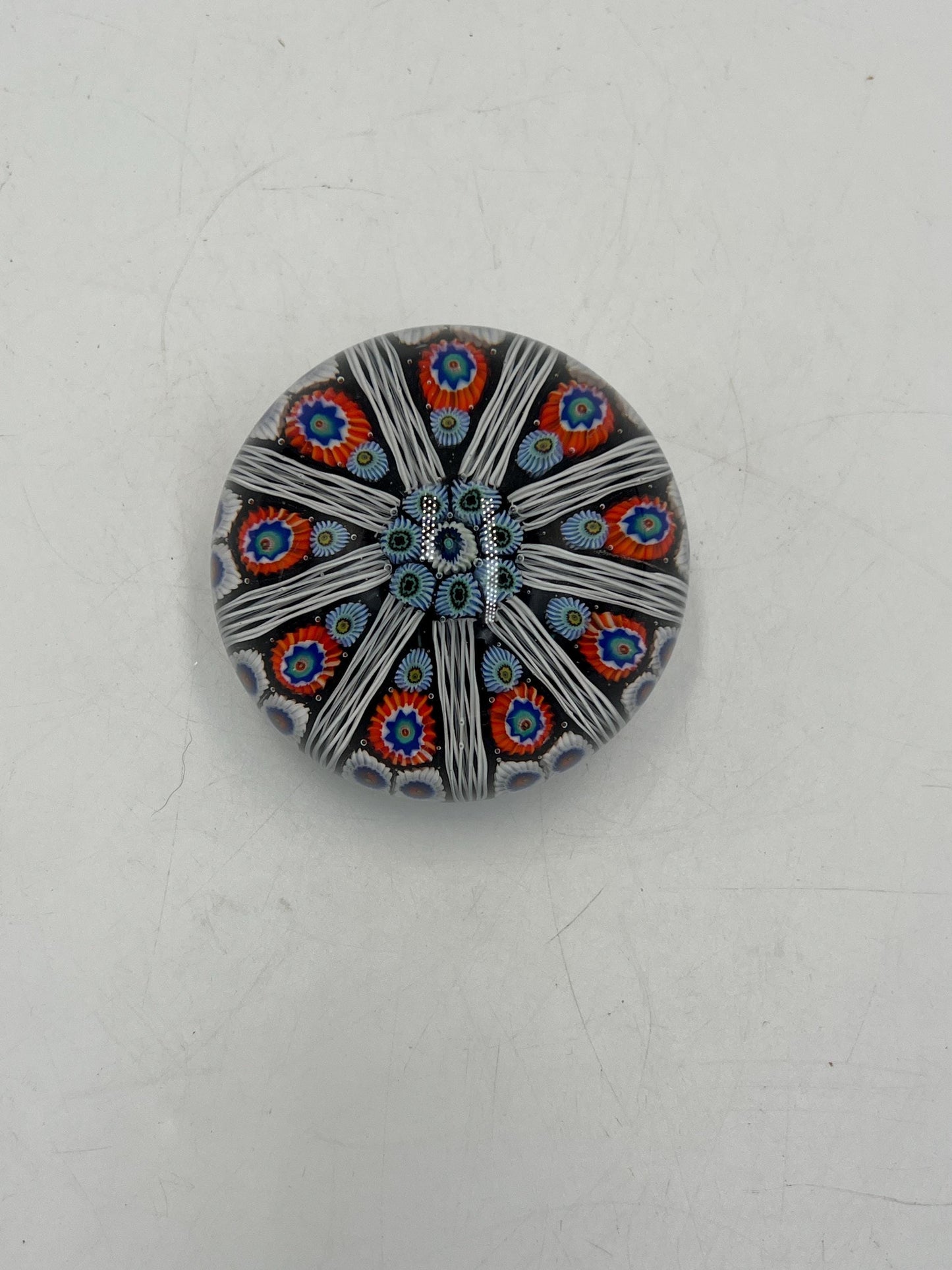 Vintage Glass Millefiori and Unique Large Swirl Paperweights: Handcrafted Collectible Art. Your choice