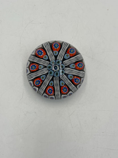 Vintage Glass Millefiori and Unique Large Swirl Paperweights: Handcrafted Collectible Art. Your choice