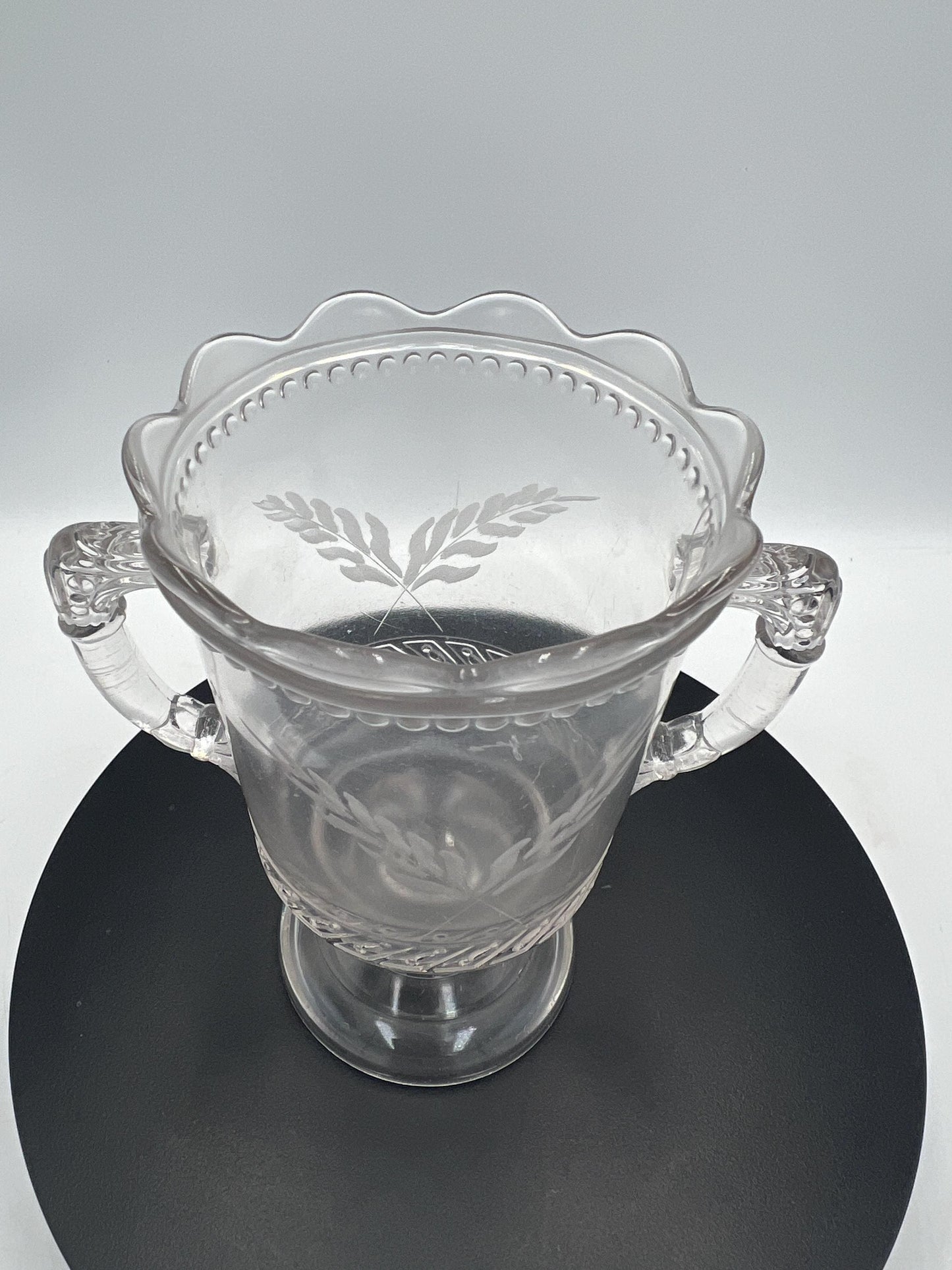 EAPG Dot and Dash Glass from Central Glass Co / 1880s