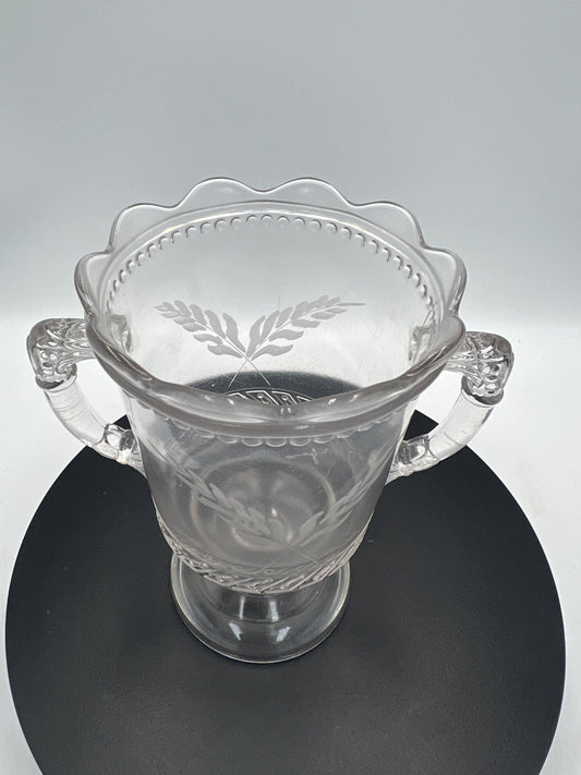 EAPG Dot and Dash Glass from Central Glass Co / 1880s