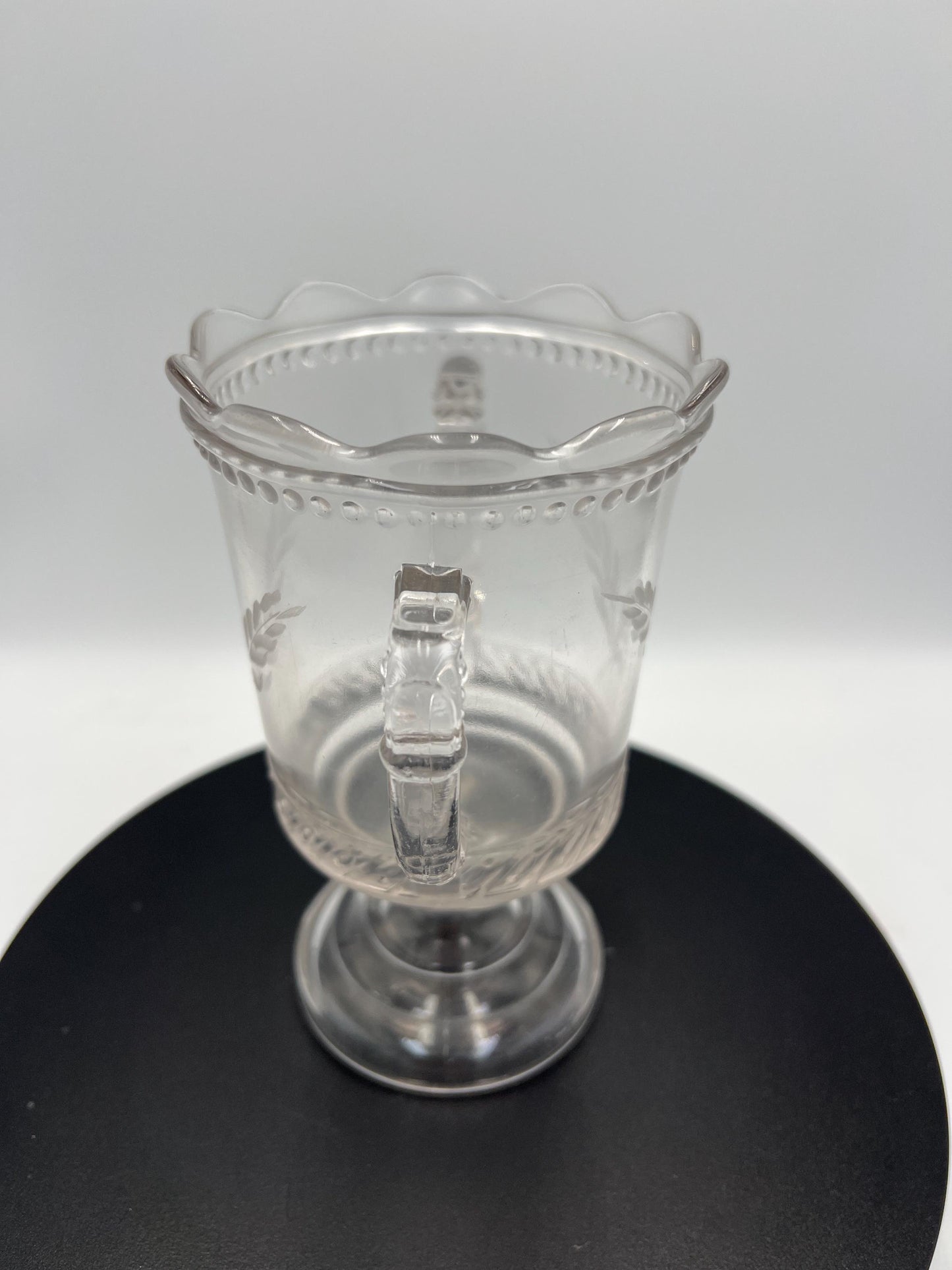 EAPG Dot and Dash Glass from Central Glass Co / 1880s
