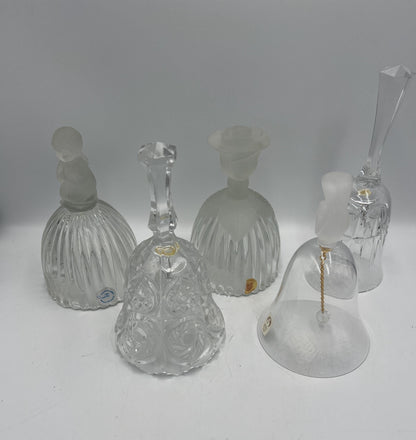 Glass Bells Your Choice! Goebel Annual 1978. Goebel Happy Birthday. Sasaki Dinner Bell. German Lead Crystal.