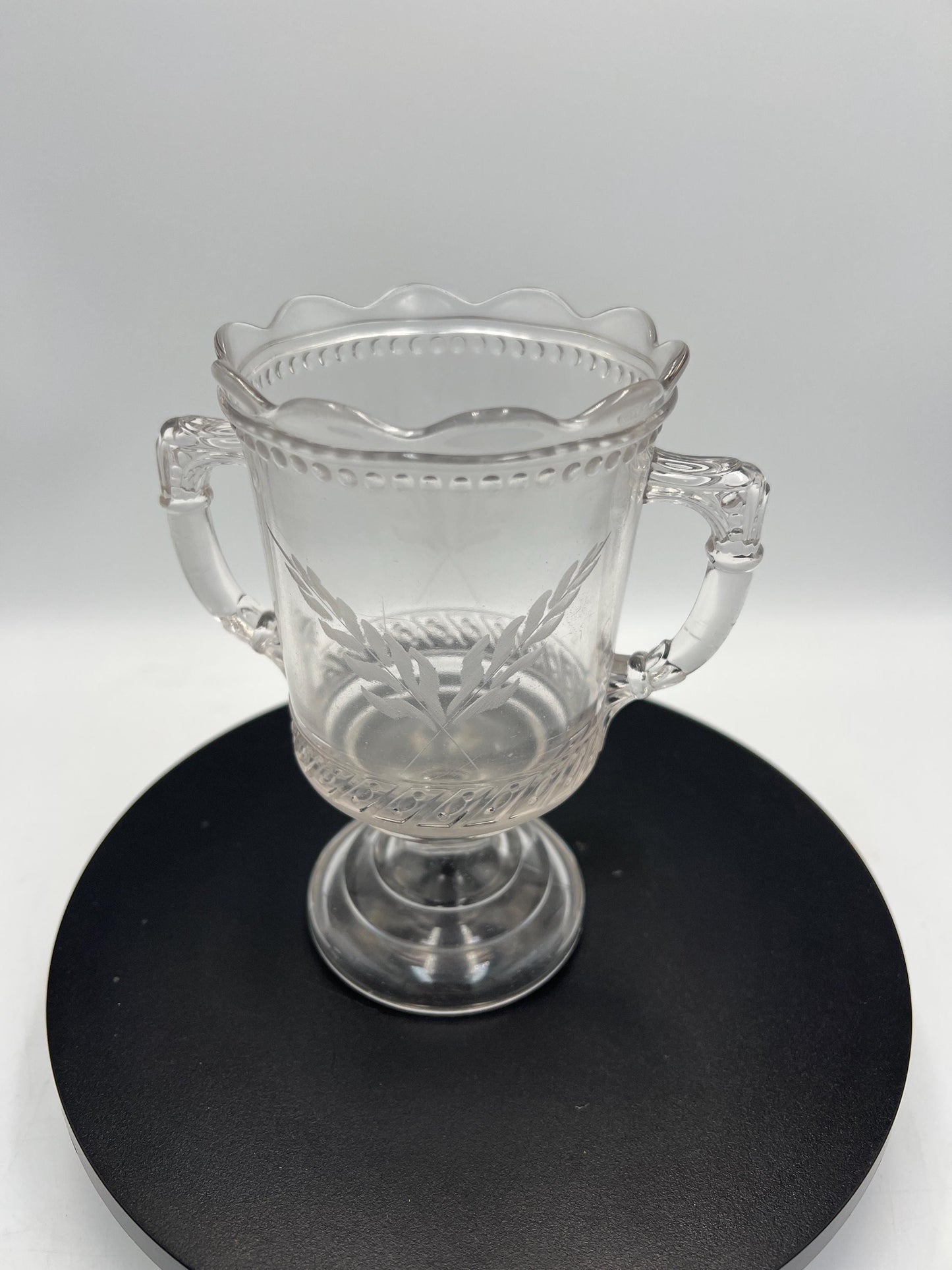 EAPG Dot and Dash Glass from Central Glass Co / 1880s