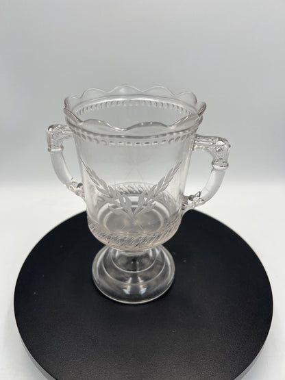 EAPG Dot and Dash Glass from Central Glass Co / 1880s