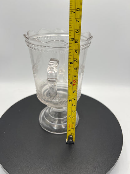 EAPG Dot and Dash Glass from Central Glass Co / 1880s