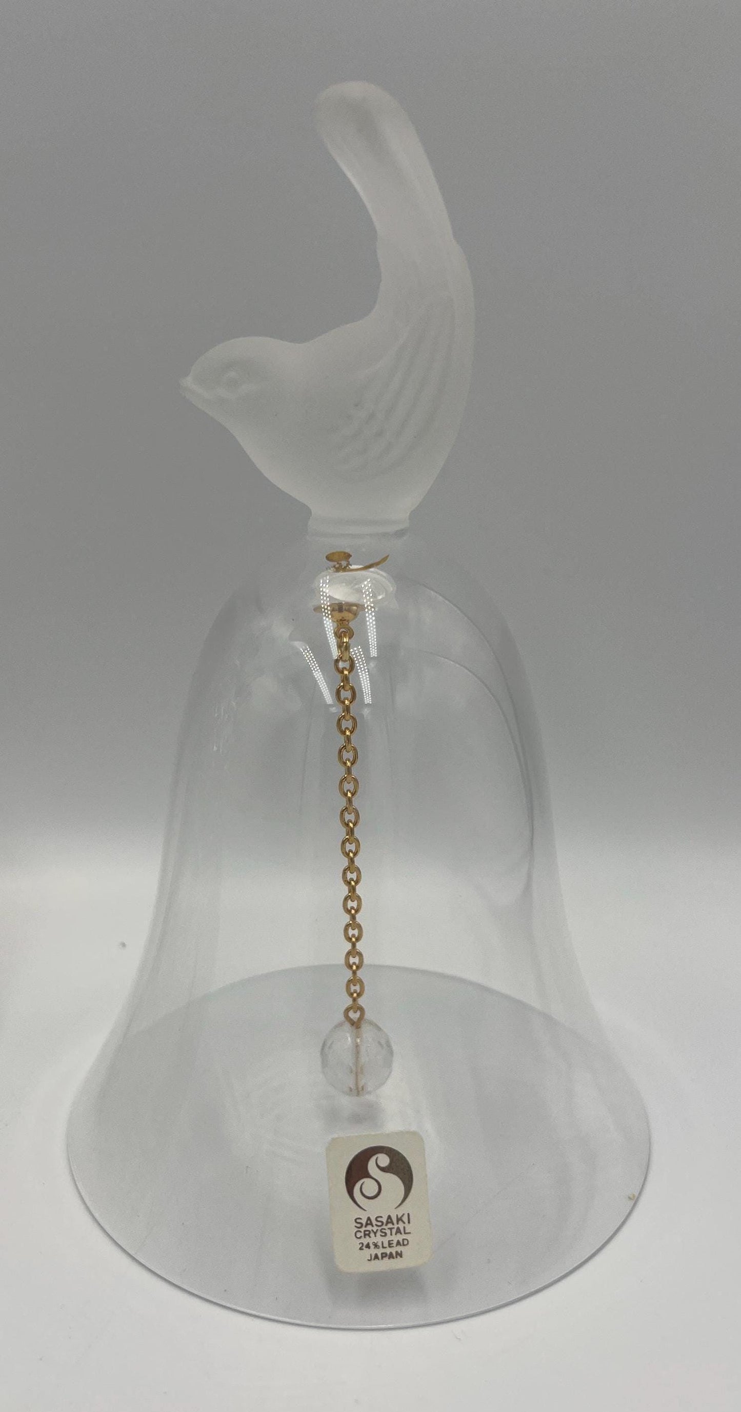 Glass Bells Your Choice! Goebel Annual 1978. Goebel Happy Birthday. Sasaki Dinner Bell. German Lead Crystal.