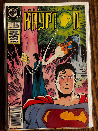 12-Comic Modern SUPERMAN Lot - 2x COMPLETE Mini-Series! - World of Krypton & Metropolis - High Grade!