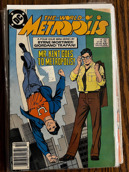 12-Comic Modern SUPERMAN Lot - 2x COMPLETE Mini-Series! - World of Krypton & Metropolis - High Grade!