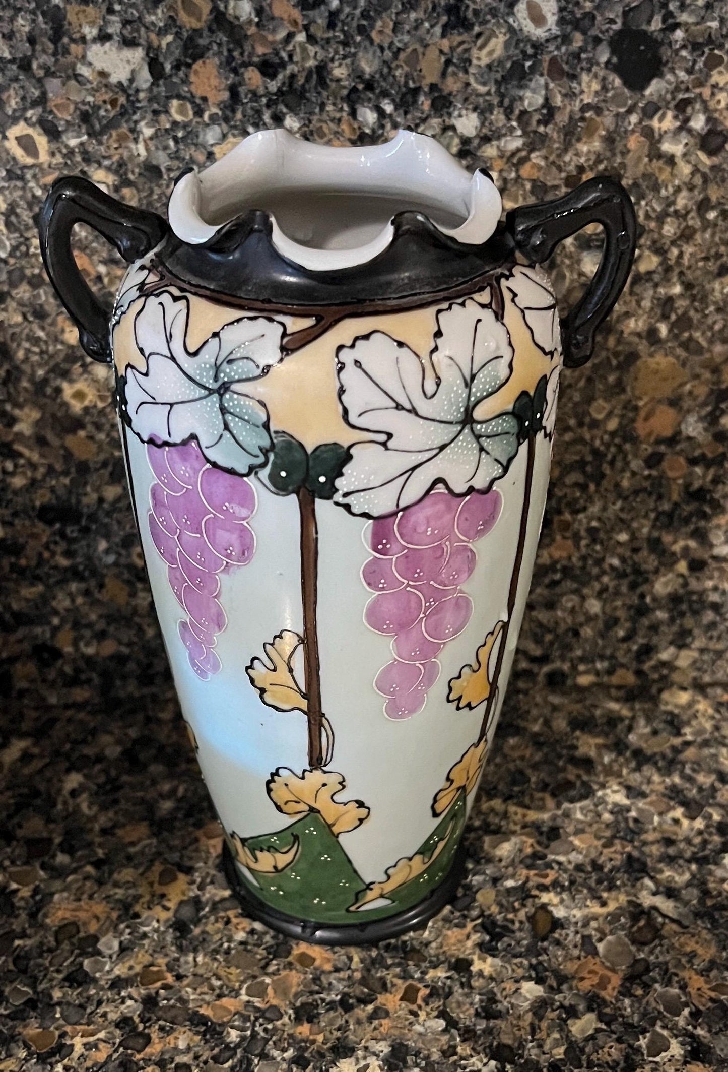Vintage Nippon Hand Painted Vase