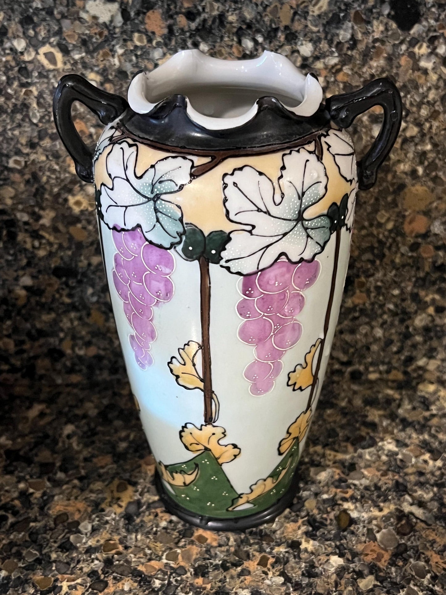 Vintage Nippon Hand Painted Vase