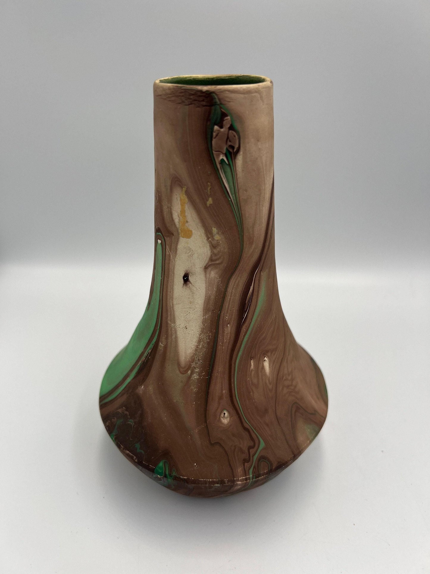 Royal Gorge Inspired Clay Pottery Vases - Scenic RR and Cody, WY Design - Unique Handmade Decor