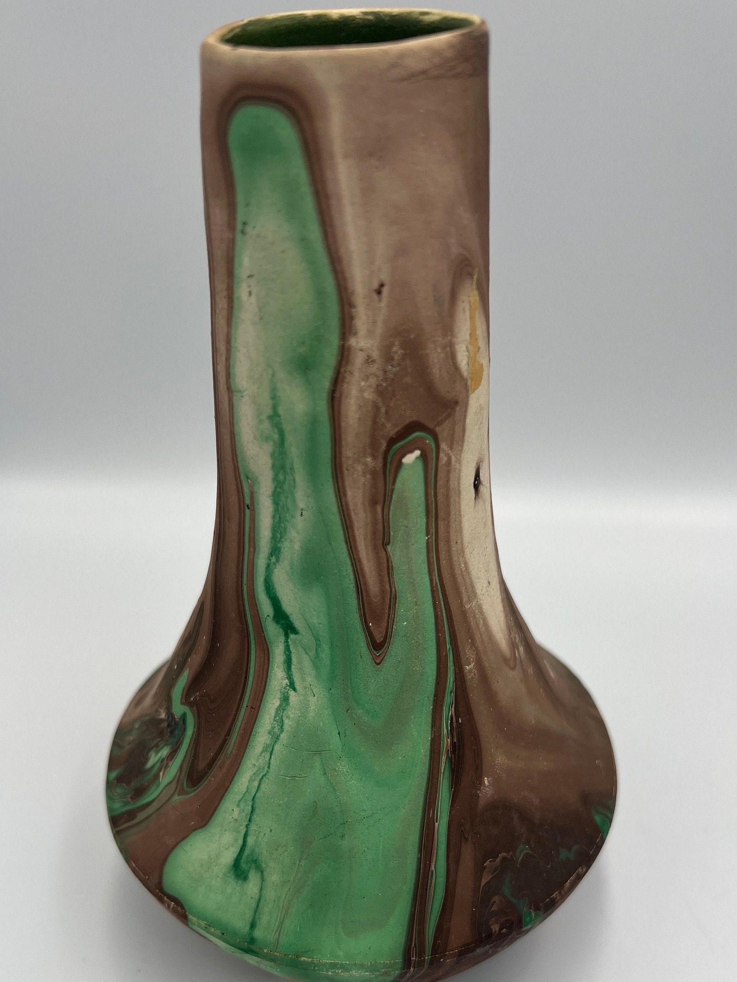 Royal Gorge Inspired Clay Pottery Vases - Scenic RR and Cody, WY Design - Unique Handmade Decor