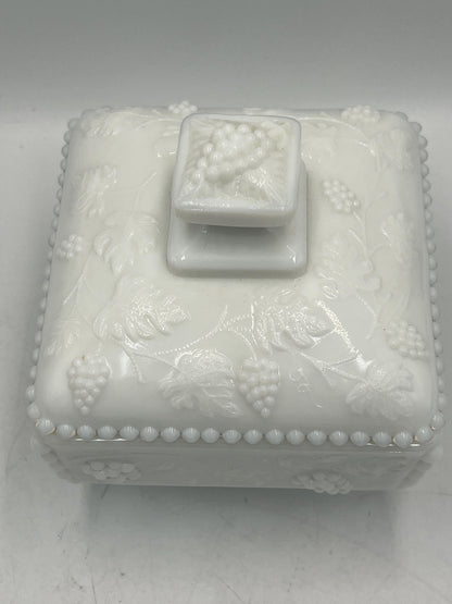Vintage Trinket Jewelry Boxes - Your Choice - Milk Glass westmoreland