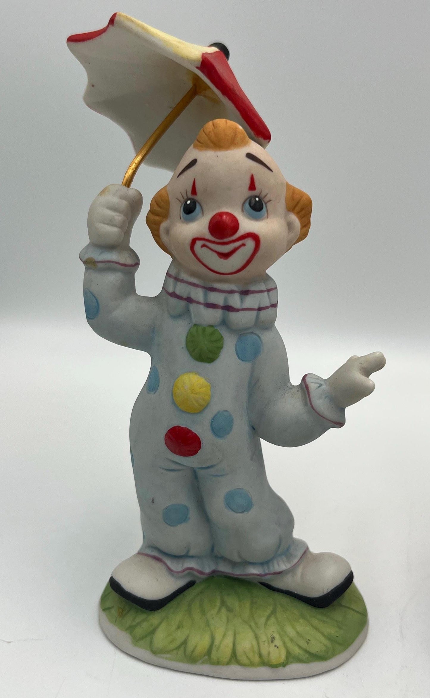 Vintage Clown Figurine Collection – Lefton, Enesco, Annette Little (1977) and More | Porcelain & Ceramic Circus Clowns | Sold Individually