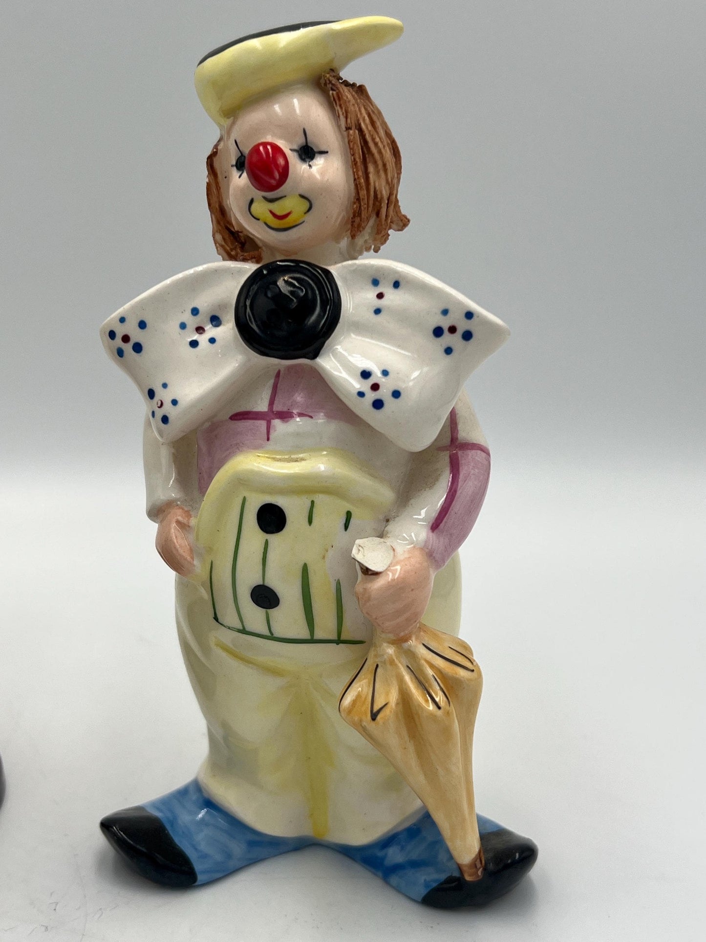 Vintage Clown Figurine Collection – Lefton, Enesco, Annette Little (1977) and More | Porcelain & Ceramic Circus Clowns | Sold Individually