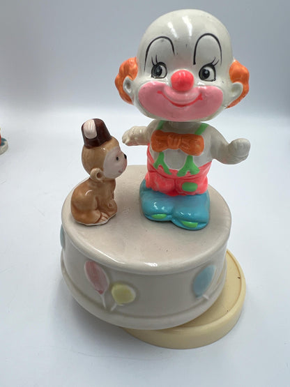 Vintage Clown Figurine Collection – Lefton, Enesco, Annette Little (1977) and More | Porcelain & Ceramic Circus Clowns | Sold Individually